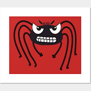 Angry Spider Thing Posters and Art